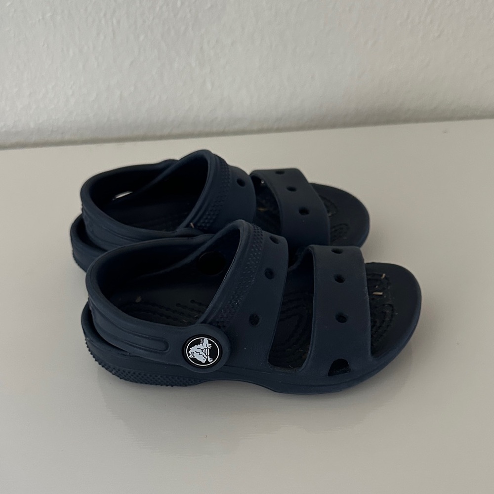Kids Navy crocs